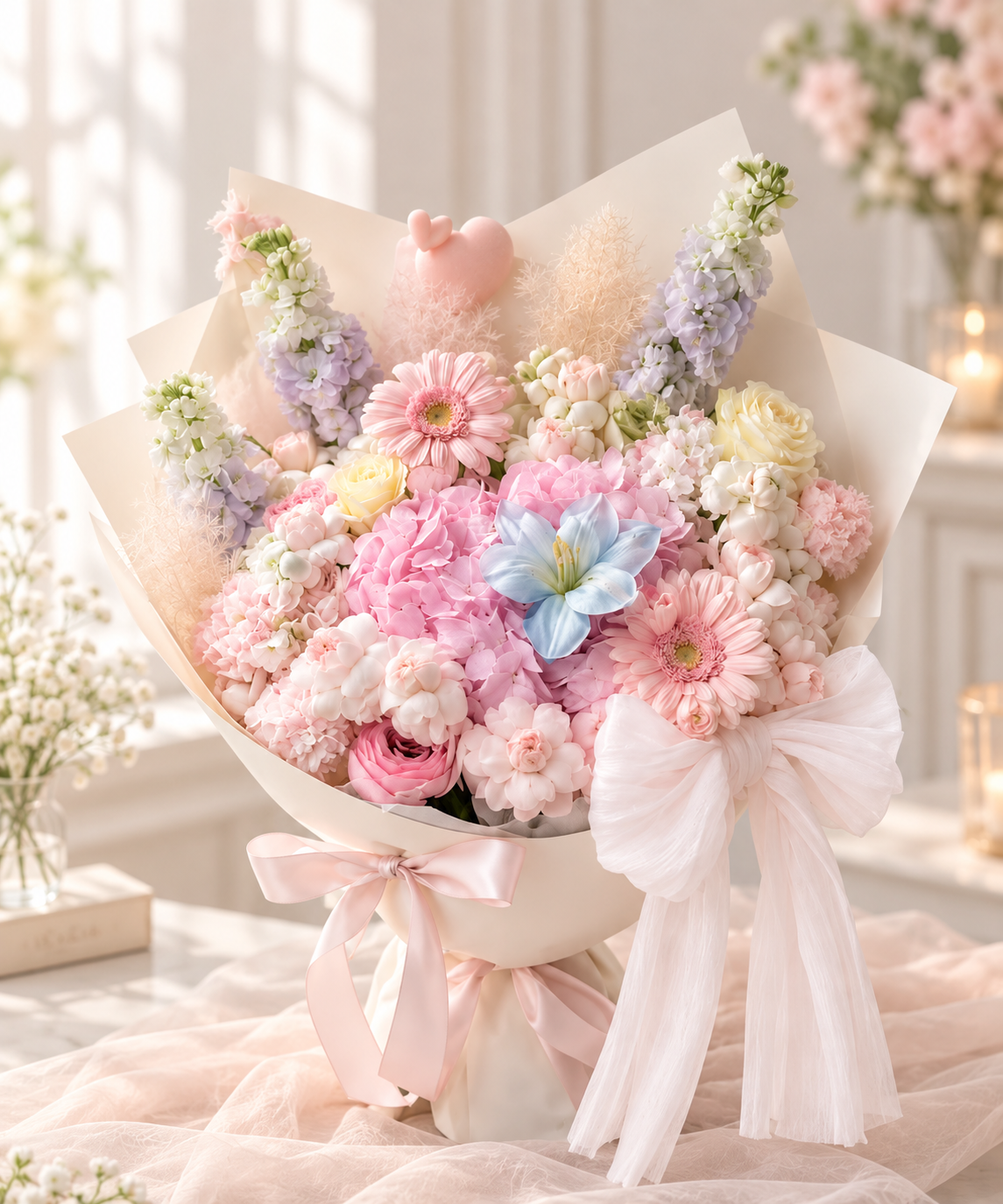 Pastel Dream Fresh Flower Bouquet