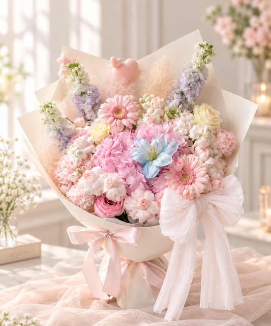 Pastel Dream Fresh Flower Bouquet