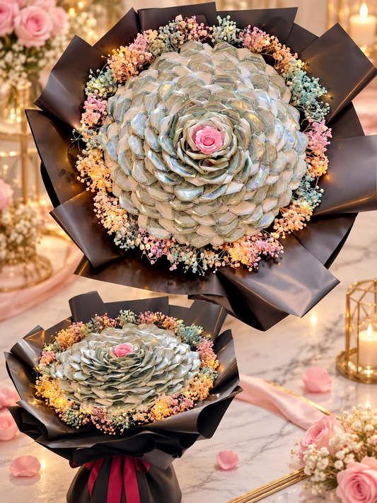 Luxury Money Flower Bouquet | Cash Bouquet高级钱花花束｜钞票花束｜Money Bouquet