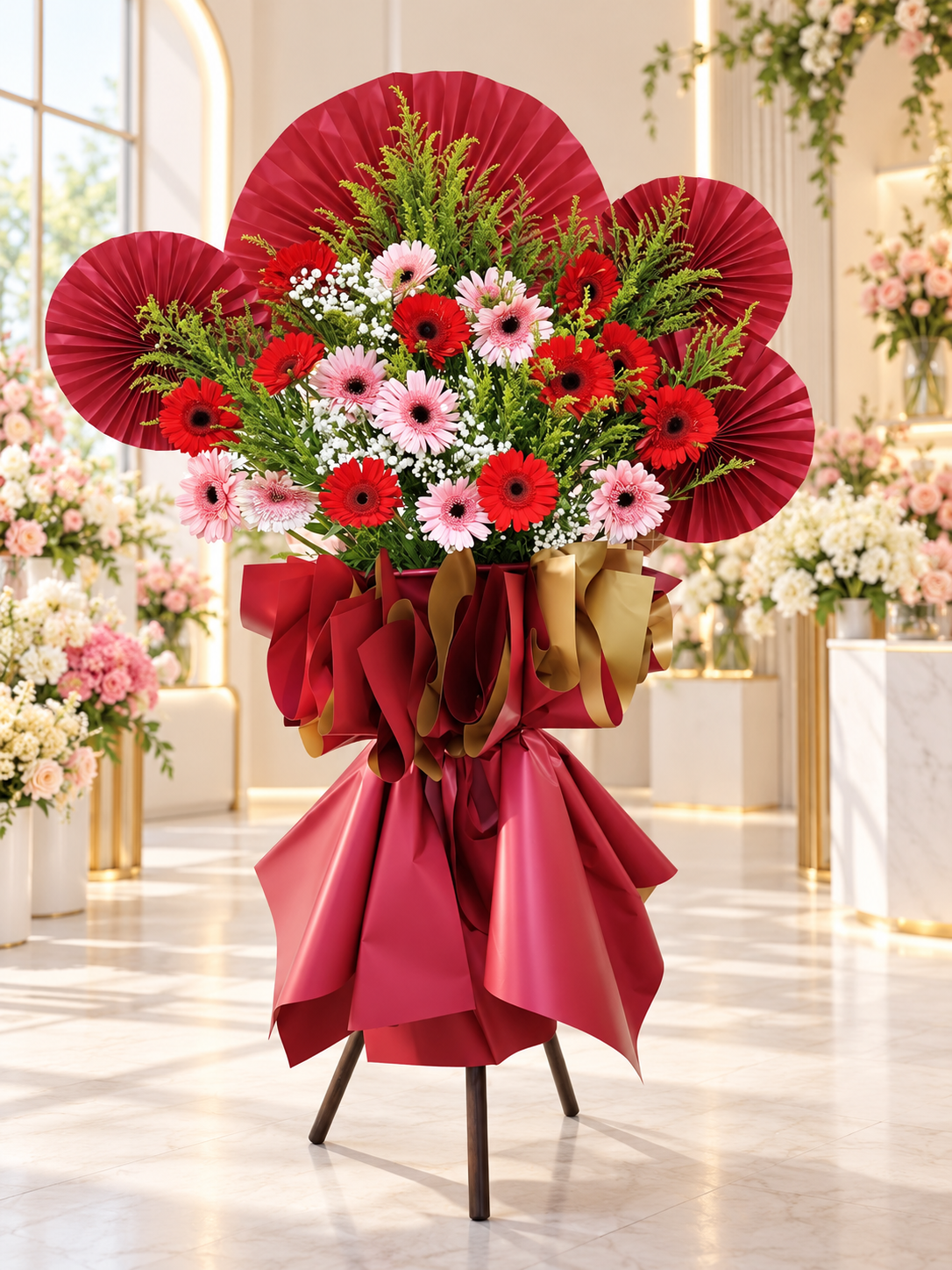 🌹 Grand Opening Luxury Flower Stand | 鸿运盛开开张花架 ❤️